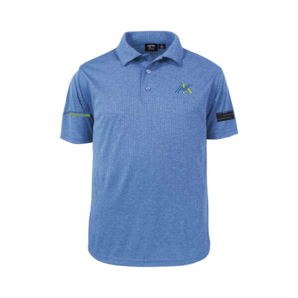 Men's Drop Needle Reflective Jersey Polo Thumbnail