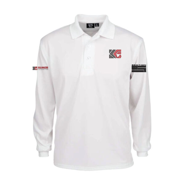 Men's Aqua-Dry Long Sleeve Polo Thumbnail