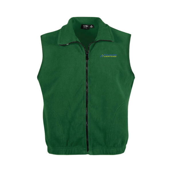 Men's Microfleece Full Zip Vest Thumbnail