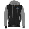 Unisex Heavyweight Varsity Full-Zip Hooded Sweatshirt Thumbnail