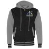 Unisex Heavyweight Varsity Full-Zip Hooded Sweatshirt Thumbnail