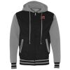 Unisex Heavyweight Varsity Full-Zip Hooded Sweatshirt Thumbnail