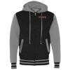 Unisex Heavyweight Varsity Full-Zip Hooded Sweatshirt Thumbnail